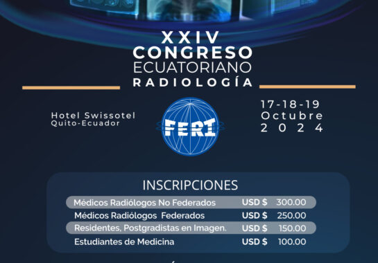 XXIV Congreso Ecuatoriano de Radiología