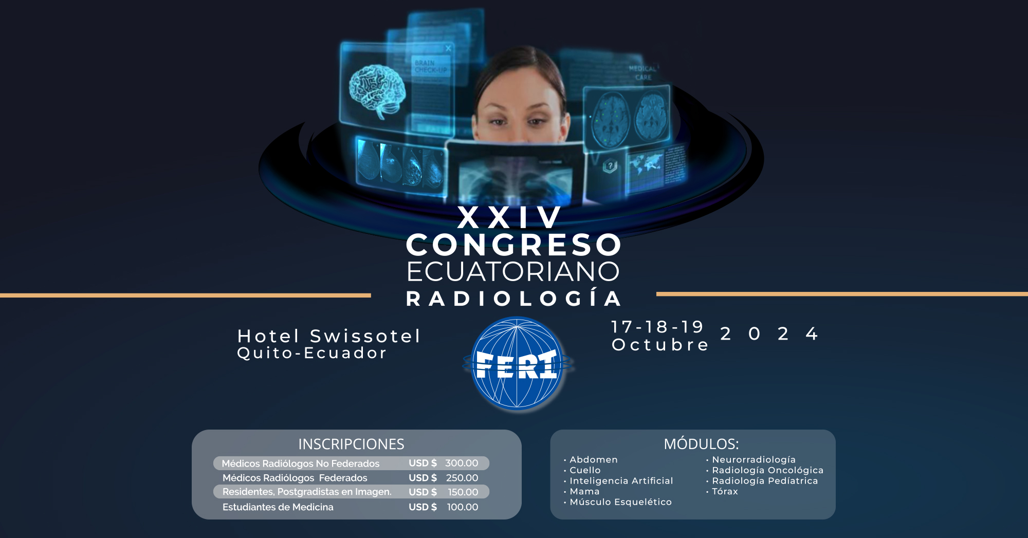 XXIV Congreso Ecuatoriano de Radiología